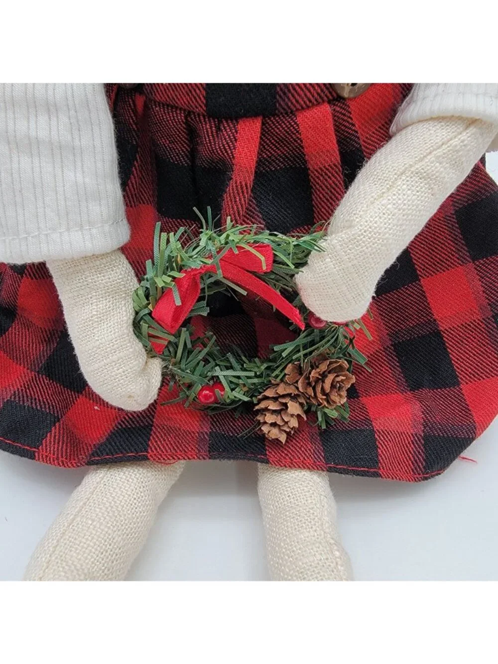 Pier 1 Imports Weighted Reindeer Christmas Decoration